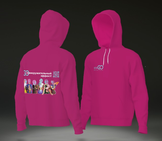 Худи с логотипом Dctr.Go в Сургуте