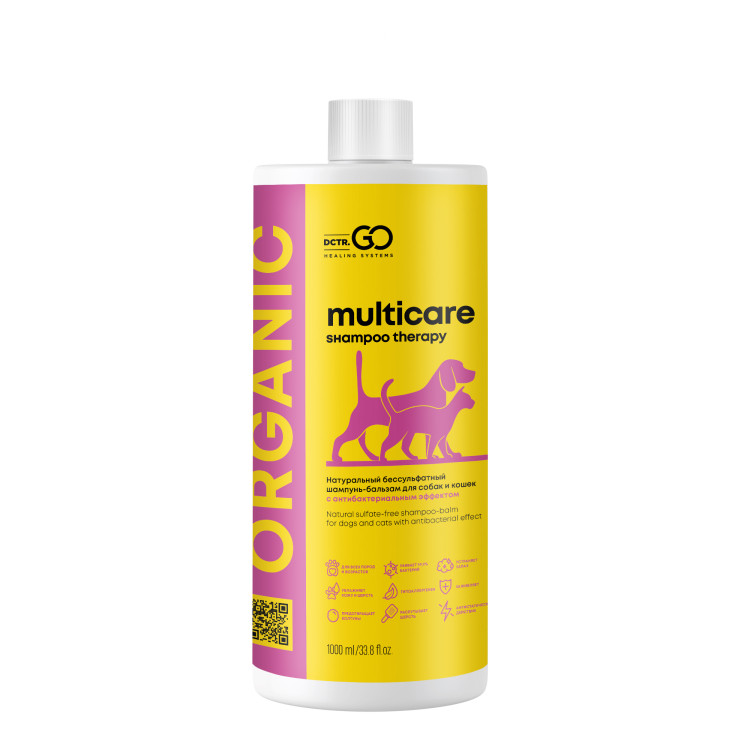 Dctr.Go Шампунь-бальзам для животных Sнampoo Therapy "Мультиуход" 1000 ml в Сургуте