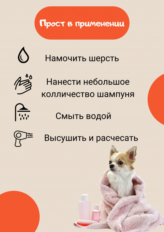 Dctr.Go Шампунь-бальзам для животных  Sнampoo Therapy "Мультиуход" 250 ml в Сургуте