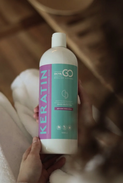 Dctr.Go. Увлажняющий кондиционер бальзам с кератином для волос 1000 мл в Сургуте